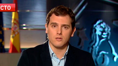 Albert Rivera en Antena 3 Noticias