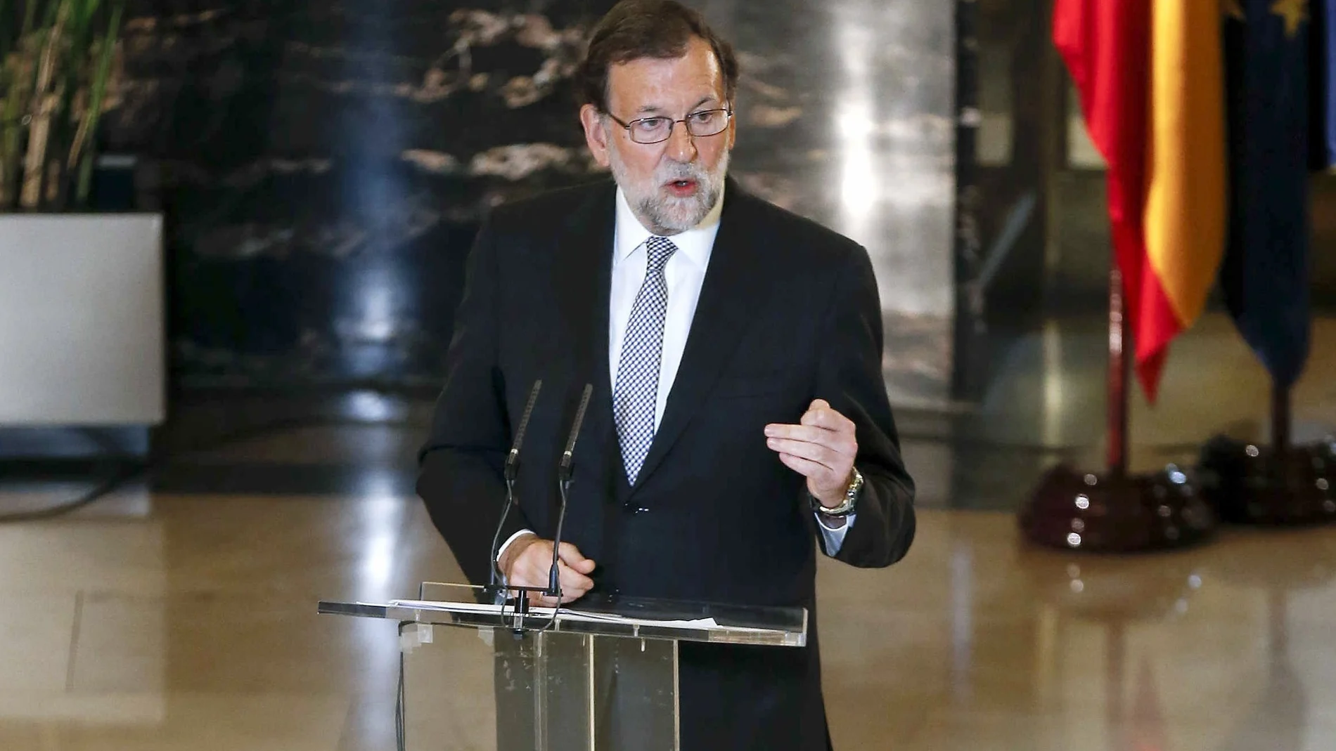 Mariano Rajoy, en rueda de prensa Mariano Rajoy, en rueda de prensa