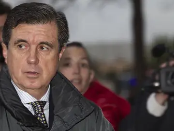 Jaume Matas llega a los juzgados de Palma Jaume Matas llega a los juzgados de Palma