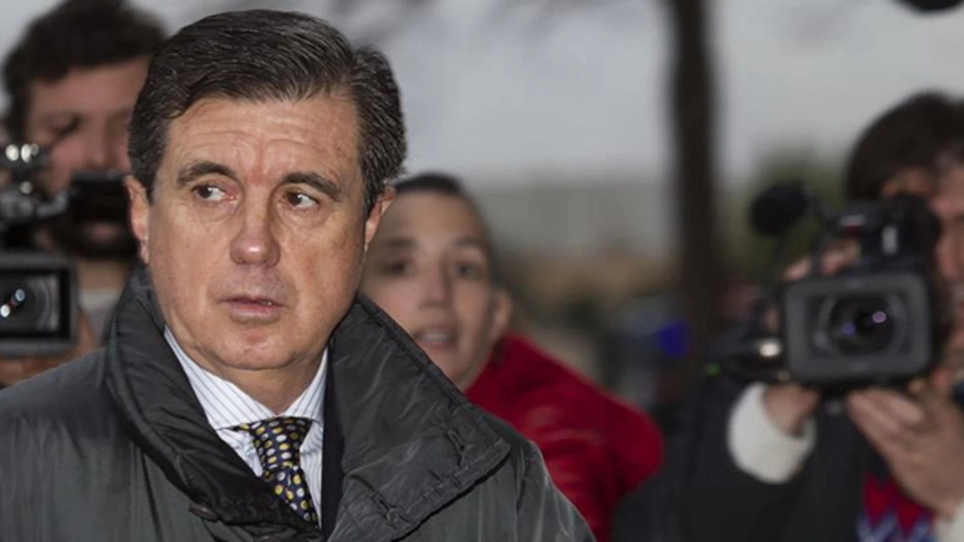 Jaume Matas llega a los juzgados de Palma Jaume Matas llega a los juzgados de Palma