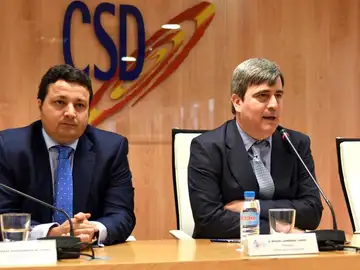Miguel Cardenal, presidente del CSD durante la reunión de las federaciones españolas Miguel Cardenal, presidente del CSD durante la reunión de las federaciones españolas