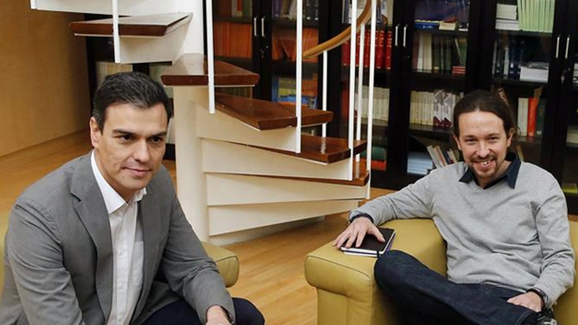 Pedro Sánchez y Pablo Iglesias Pedro Sánchez y Pablo Iglesias