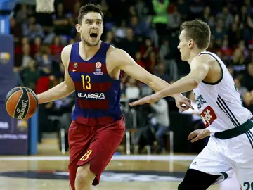 Satoransky entra a canasta ante el Zalgiris Satoransky entra a canasta ante el Zalgiris