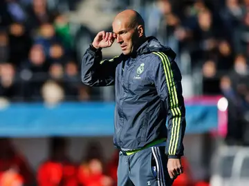 Zidane, técnico del Real Madrid Zidane, técnico del Real Madrid