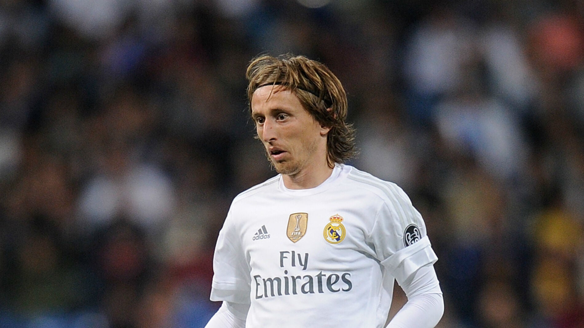 Modric, con el Real Madrid