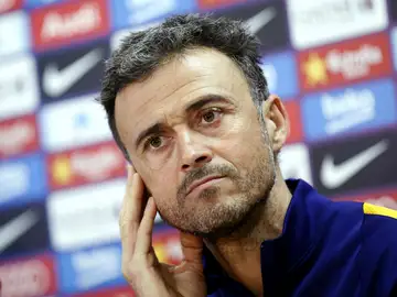 Luis Enrique, en rueda de prensa Luis Enrique, en rueda de prensa
