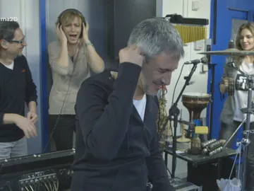 Sergio Dalma ensaya con su banda Sergio Dalma ensaya con su banda