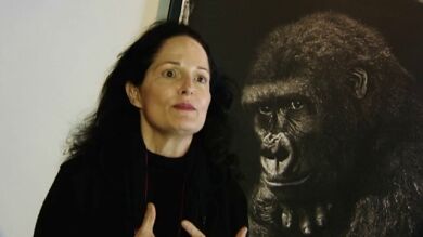 La fotógrafa Isabel Muñoz retrata el parecido entre el hombre y los grandes primates