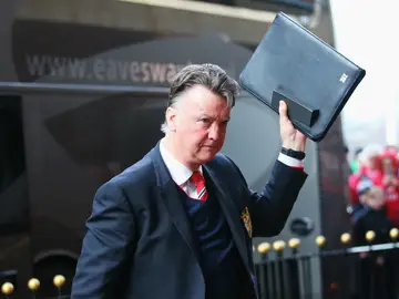 Van Gaal, entrenador del Man U Van Gaal, entrenador del Man U