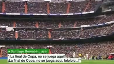 El Santiago Bernabéu cantó 
