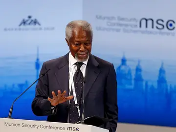 Kofi Annan, exsecretario general de la ONU Kofi Annan, exsecretario general de la ONU