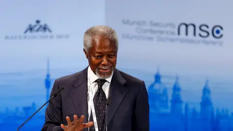 Kofi Annan, exsecretario general de la ONU Kofi Annan, exsecretario general de la ONU
