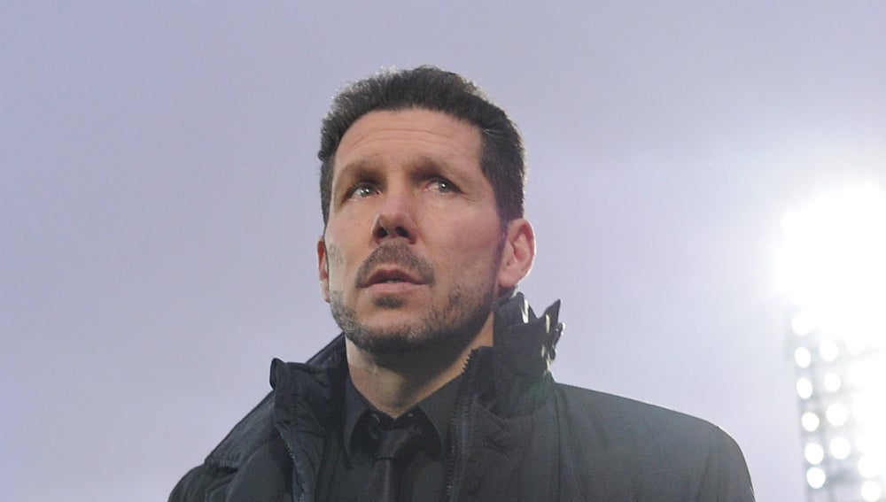 Simeone, en el Coliseum