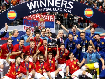 España, nueva campeona de Europa de fútbol sala