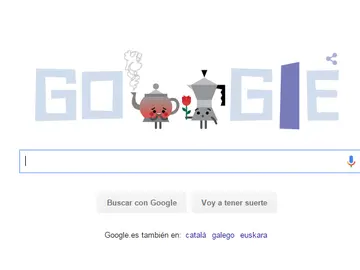 Doodle San Valentín Doodle San Valentín
