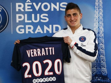 Marco Verrati renueva con el PSG