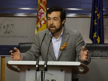 El secretario general de Ciudadanos en el Congreso de los Diputados, Miguel Gutiérrez