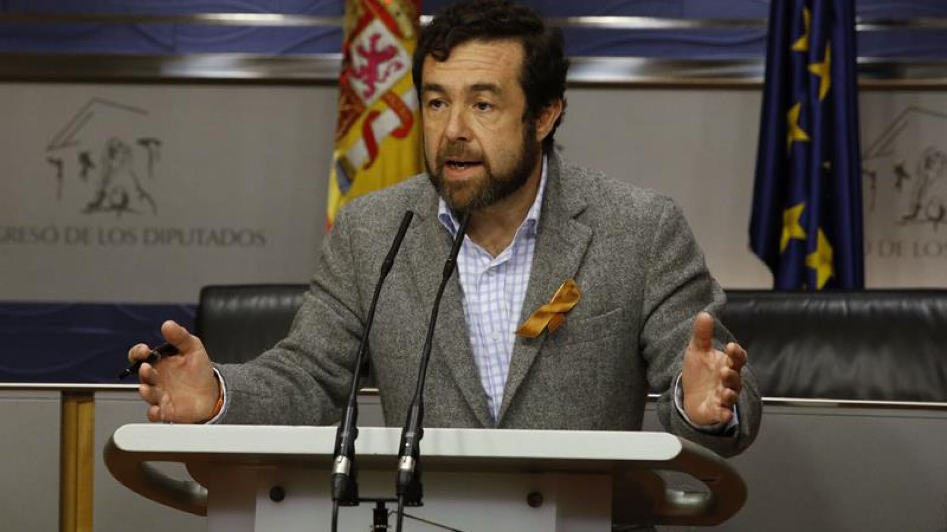 El secretario general de Ciudadanos en el Congreso de los Diputados, Miguel Guti&eacute;rrez