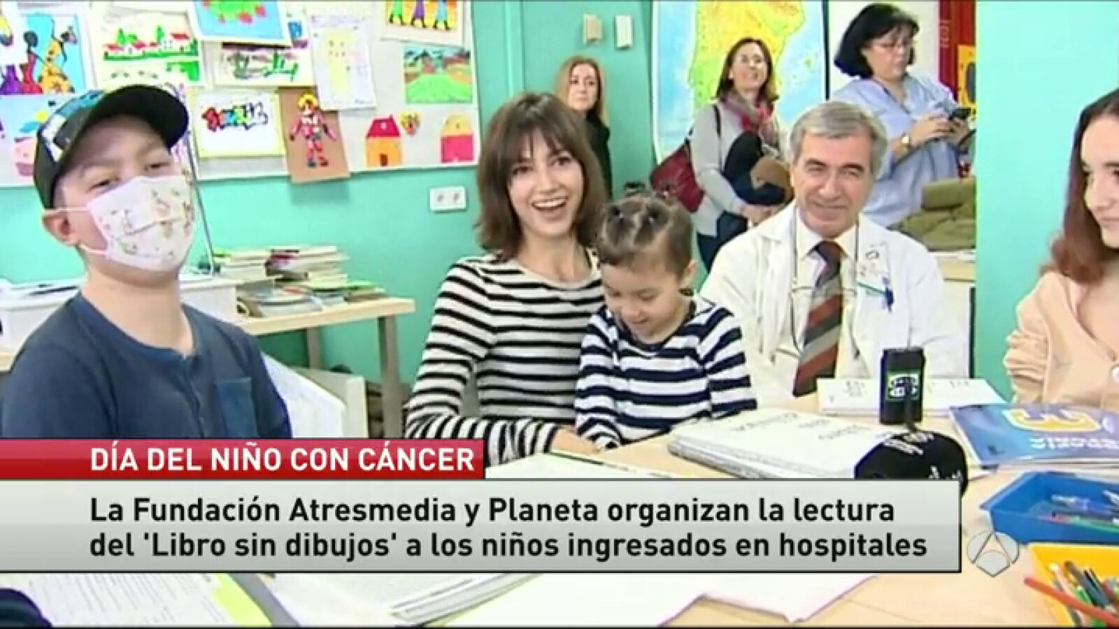 La Fundación Atresmedia organiza con Planeta la lectura de ‘El libro sin dibujos’ en 50 hospitales pediátricos
