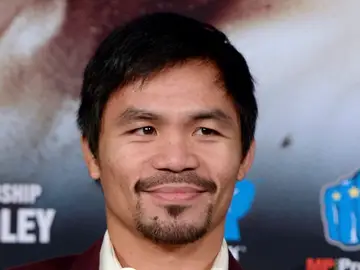 Manny Pacquiao, en la presentación de su película "Pacquiao Bradley" Manny Pacquiao, en la presentación de su película "Pacquiao Bradley"