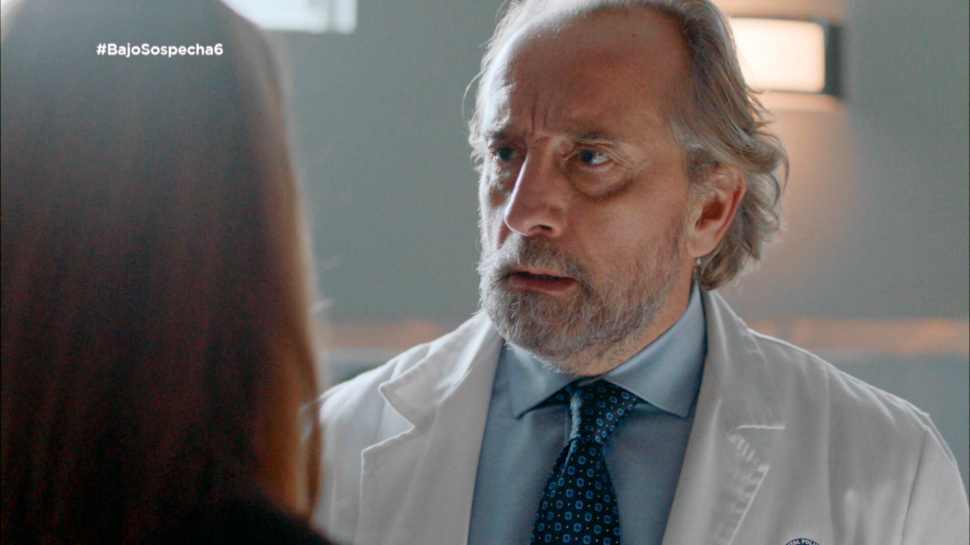 Miguel habla con su mujer