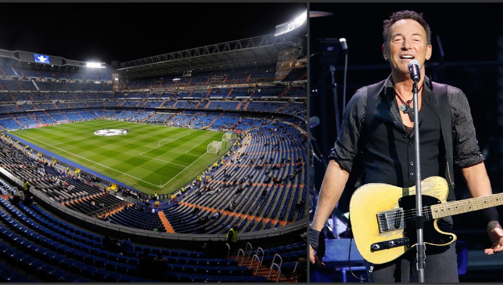 Santiago Bernabéu y Bruce Springteen
