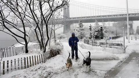 Fuerte temporal de nieve en el este de EEUU Fuerte temporal de nieve en el este de EEUU