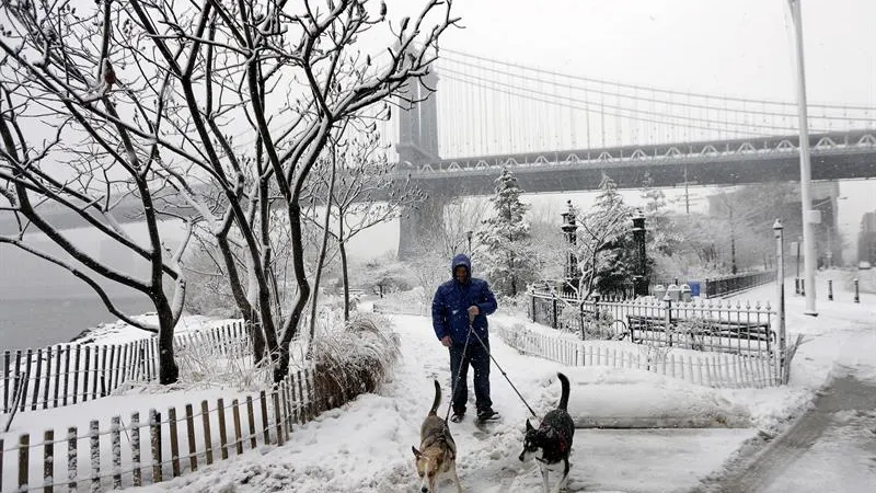 Fuerte temporal de nieve en el este de EEUU Fuerte temporal de nieve en el este de EEUU