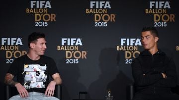 Cristiano Ronaldo y Leo Messi