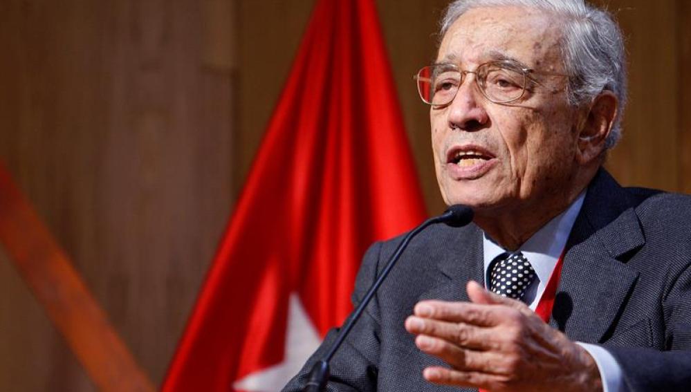 El exsecretario general de la ONU Butros Ghali