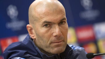 Zidane, en rueda de prensa