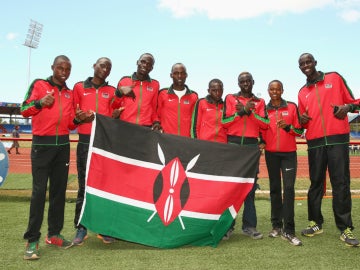 El equipo keniata de los Commonwealth Youth Games de 2015