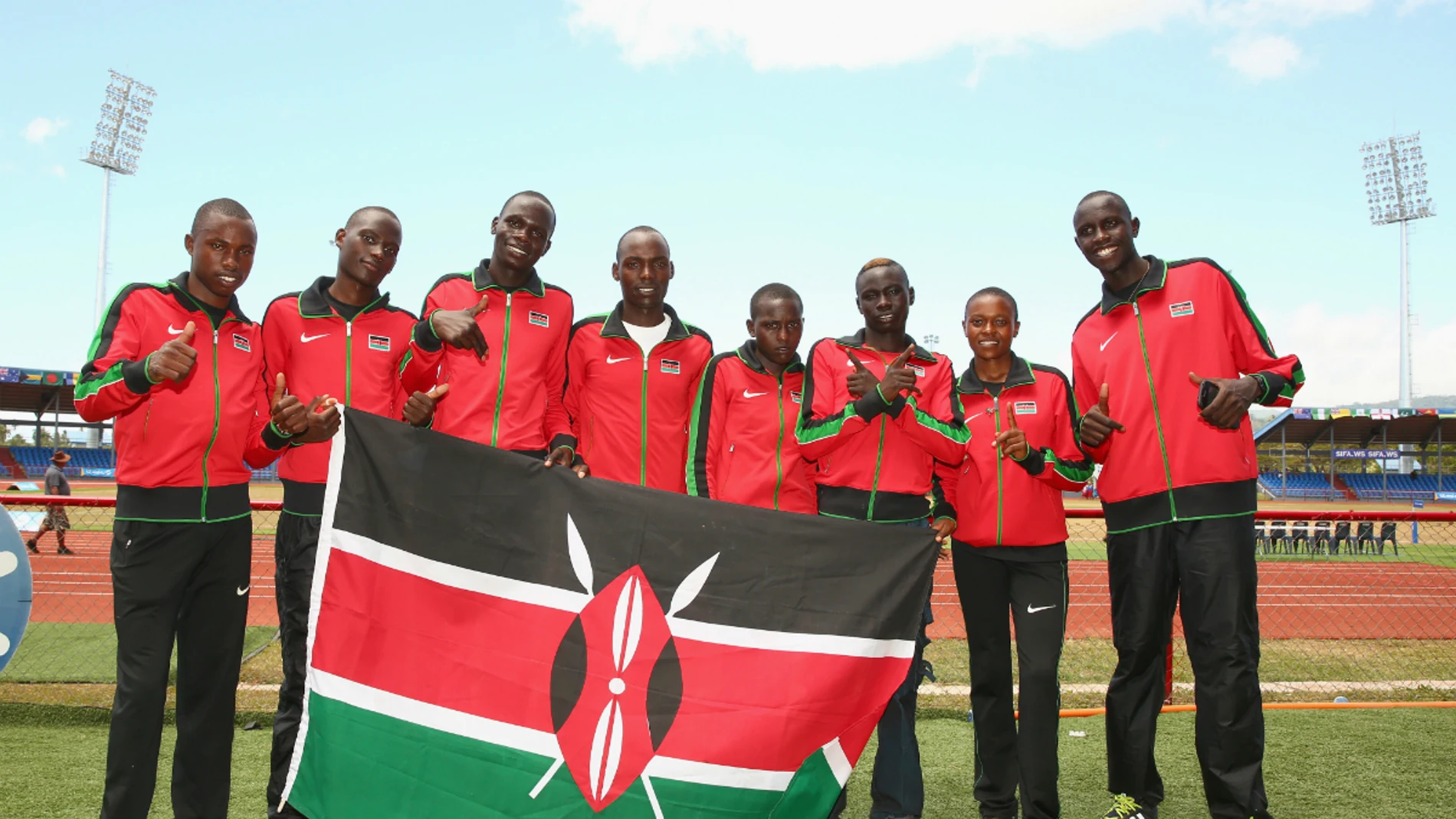 El equipo keniata de los Commonwealth Youth Games de 2015 El equipo keniata de los Commonwealth Youth Games de 2015