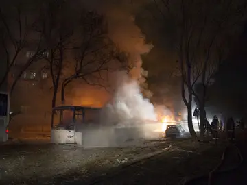 Fuerte explosión en Ankara Fuerte explosión en Ankara
