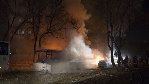 Fuerte explosi&oacute;n en Ankara