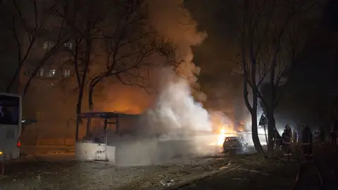 Fuerte explosión en Ankara Fuerte explosión en Ankara