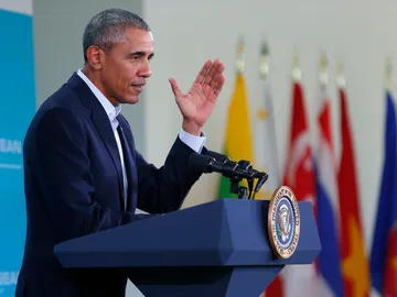 El presidente de Estados Unidos, Barack Obama El presidente de Estados Unidos, Barack Obama