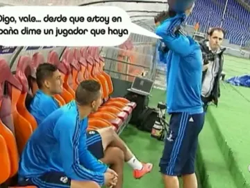 Cristiano relata a Danilo y Casemiro su última respuesta en sala de prensa Cristiano relata a Danilo y Casemiro su última respuesta en sala de prensa
