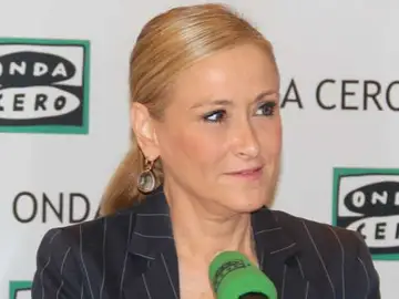 Cristina Cifuentes en Onda Cero Cristina Cifuentes en Onda Cero