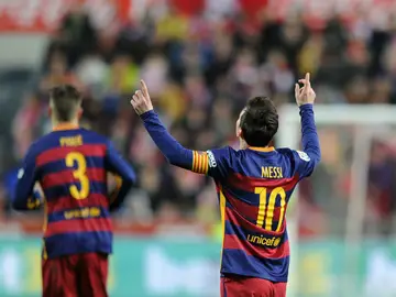 Messi alcanza los 300 goles con el Barcelona Messi alcanza los 300 goles con el Barcelona