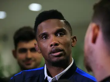 Samuel Eto'o, en una imagen de archivo Samuel Eto'o, en una imagen de archivo