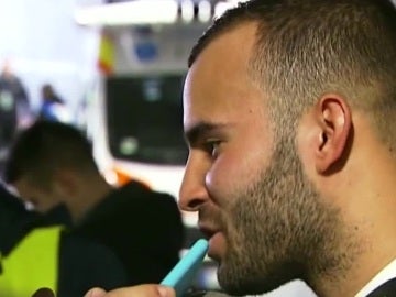 Jesé Rodríguez atiende a los medios de comunicación tras el partido