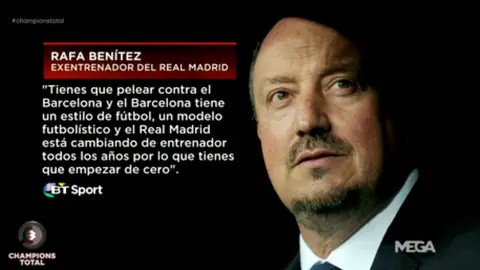Rajada de Benítez contra Florentino Rajada de Benítez contra Florentino