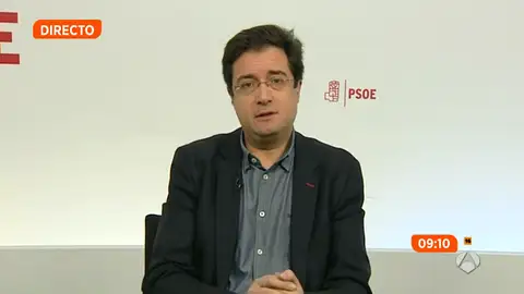 El portavoz socialista en el Senado, Óscar López El portavoz socialista en el Senado, Óscar López