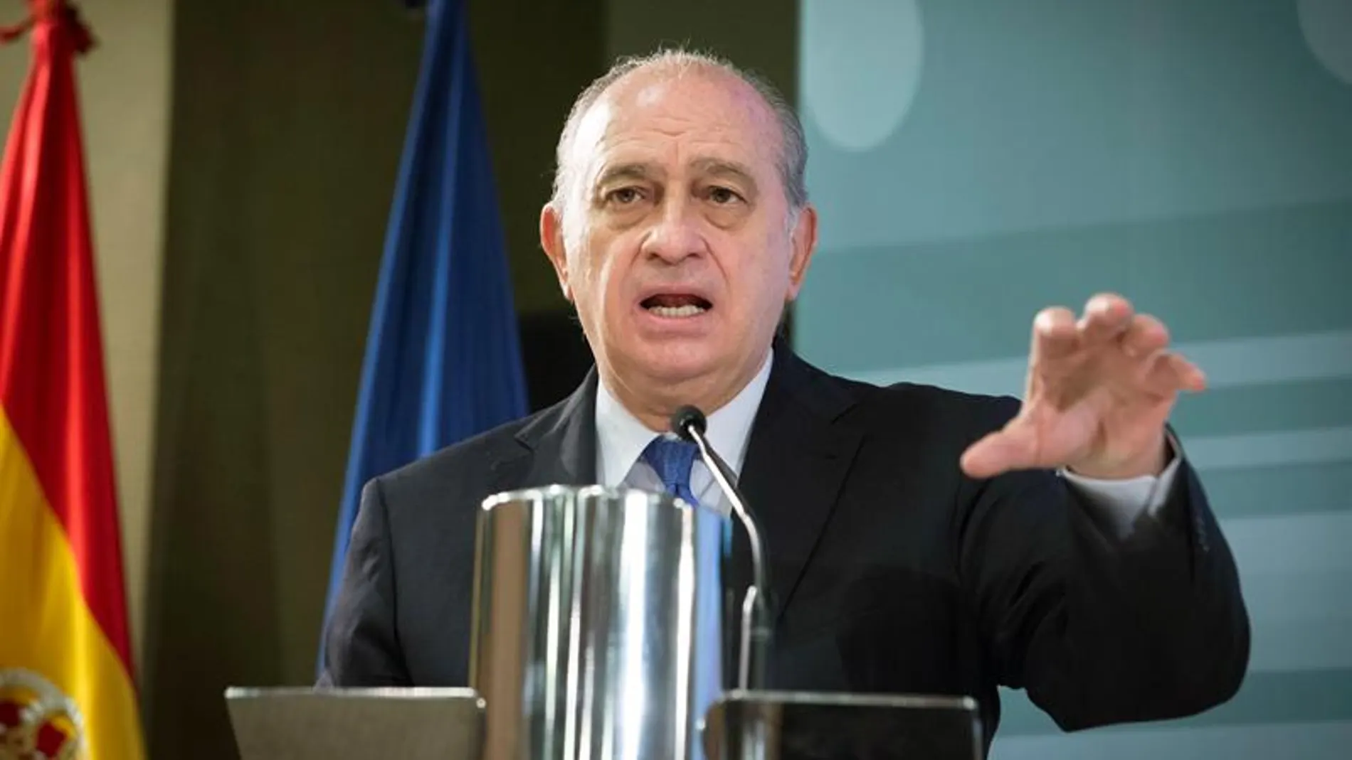 El ministro del Interior en funciones, Jorge Fernández Díaz El ministro del Interior en funciones, Jorge Fernández Díaz