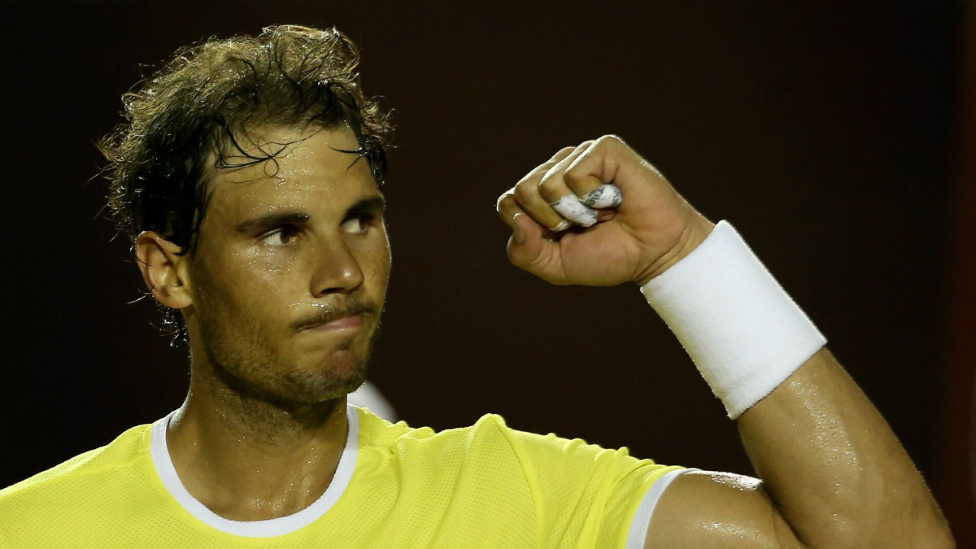 Nadal celebra un triunfo