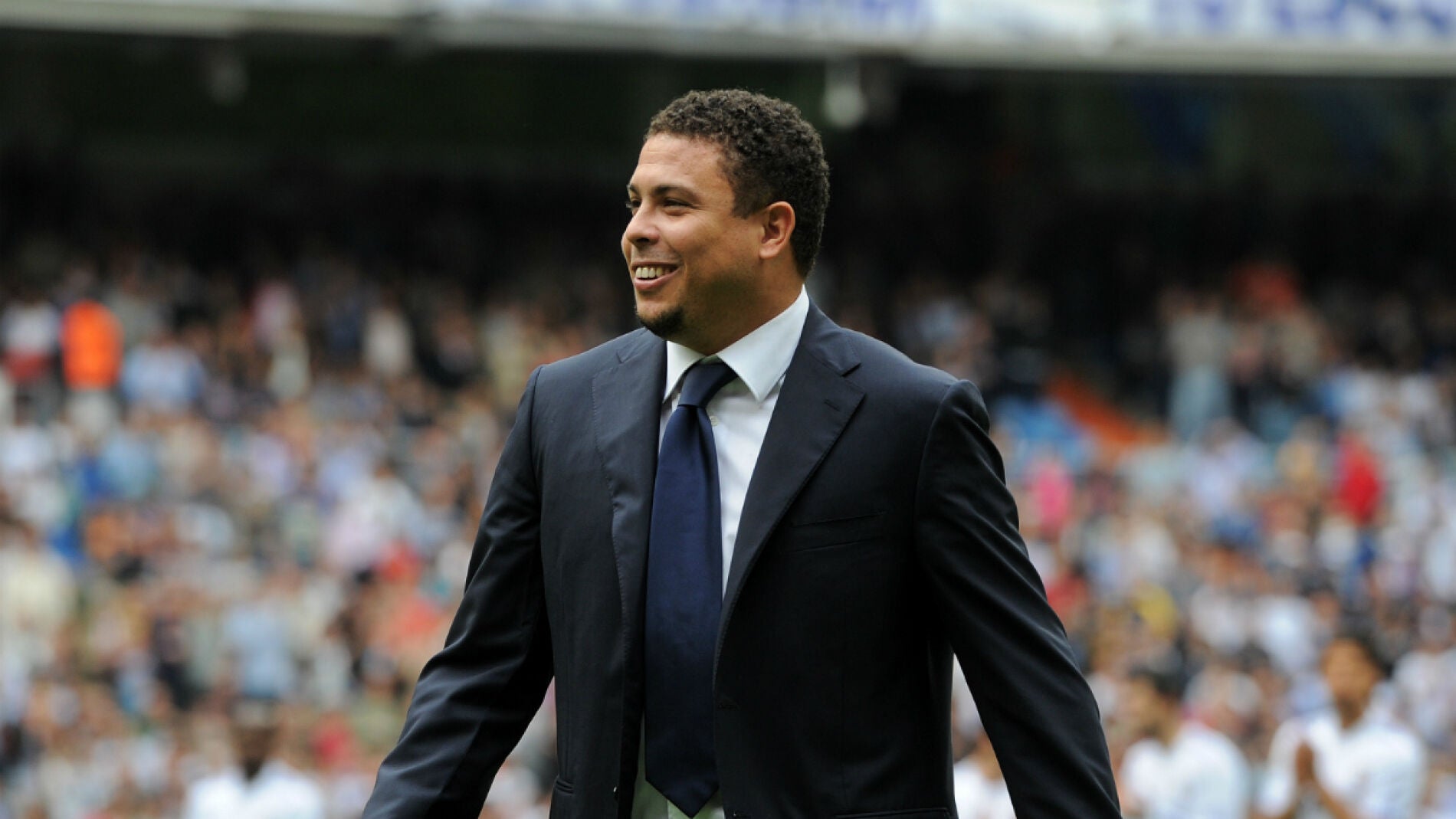 Ronaldo Nazario, en el Bernab&eacute;u