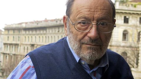 El escritor italiano Umberto Eco 