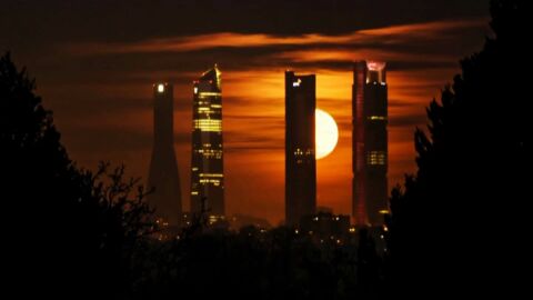 El fot&oacute;grafo que inmortaliz&oacute; a las cuatro grandes torres de Madrid
