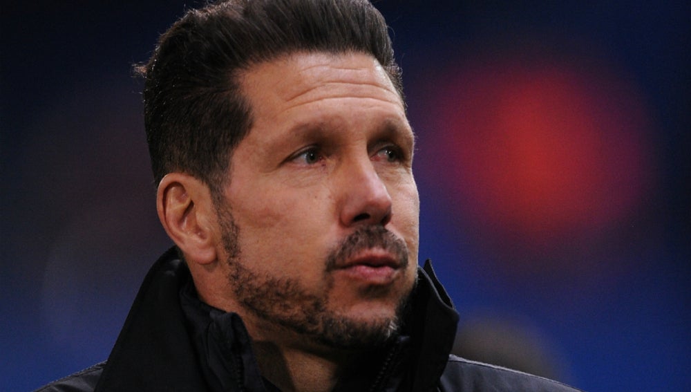 Diego Simeone resopla